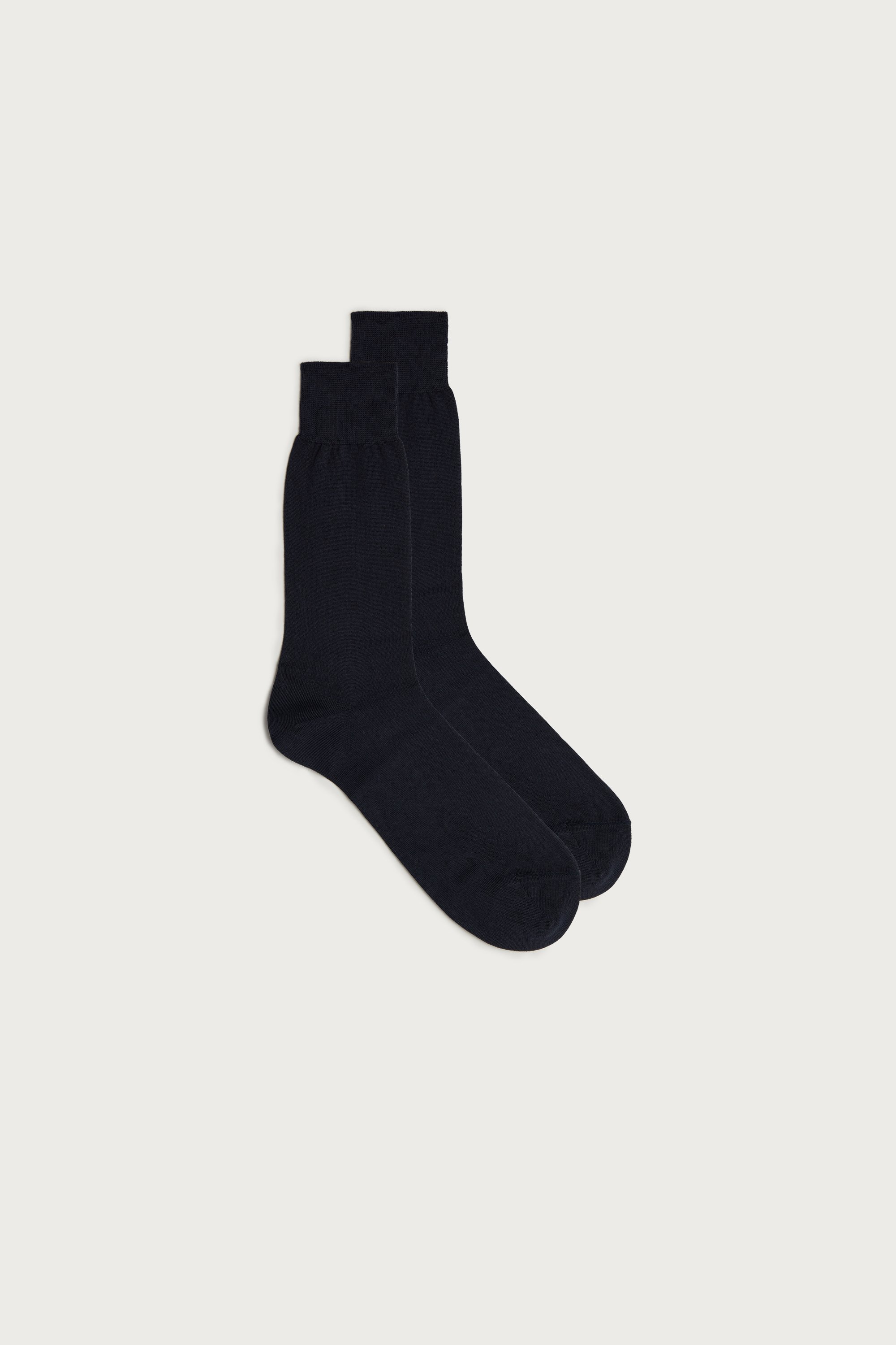 Meias curtas feitas de cashmere, seda e algodão.
