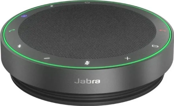 Jabra Speak2 75 UC - Konferencetelefon håndfri - Bluetooth - trådløs, kablet - USB-A, USB-C - mørkegrå - Certified for Zoom Rooms, Zoom Certified, Alcatel-Lucent Certified, Avaya Certified, Cisco Webex Certified, Unify Certified, MFi Certified, Googl