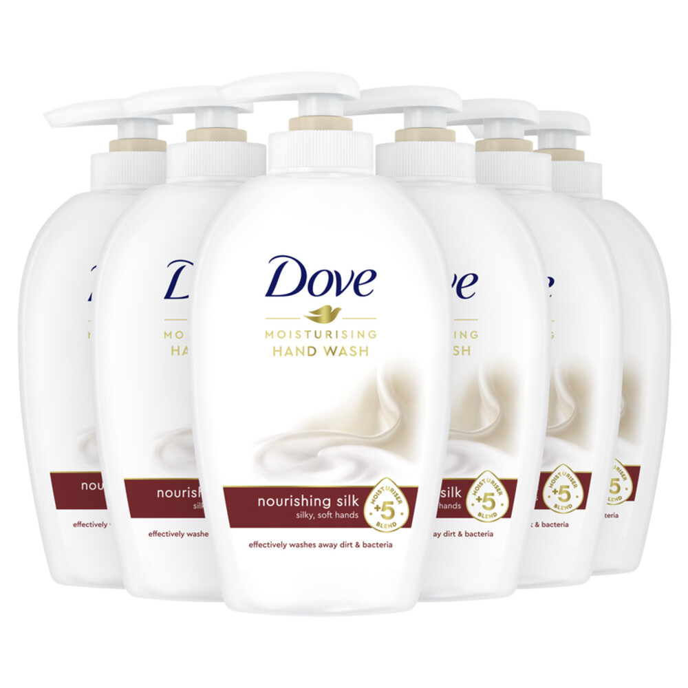 6x Dove Handzeep Nourishing Silk250 ml