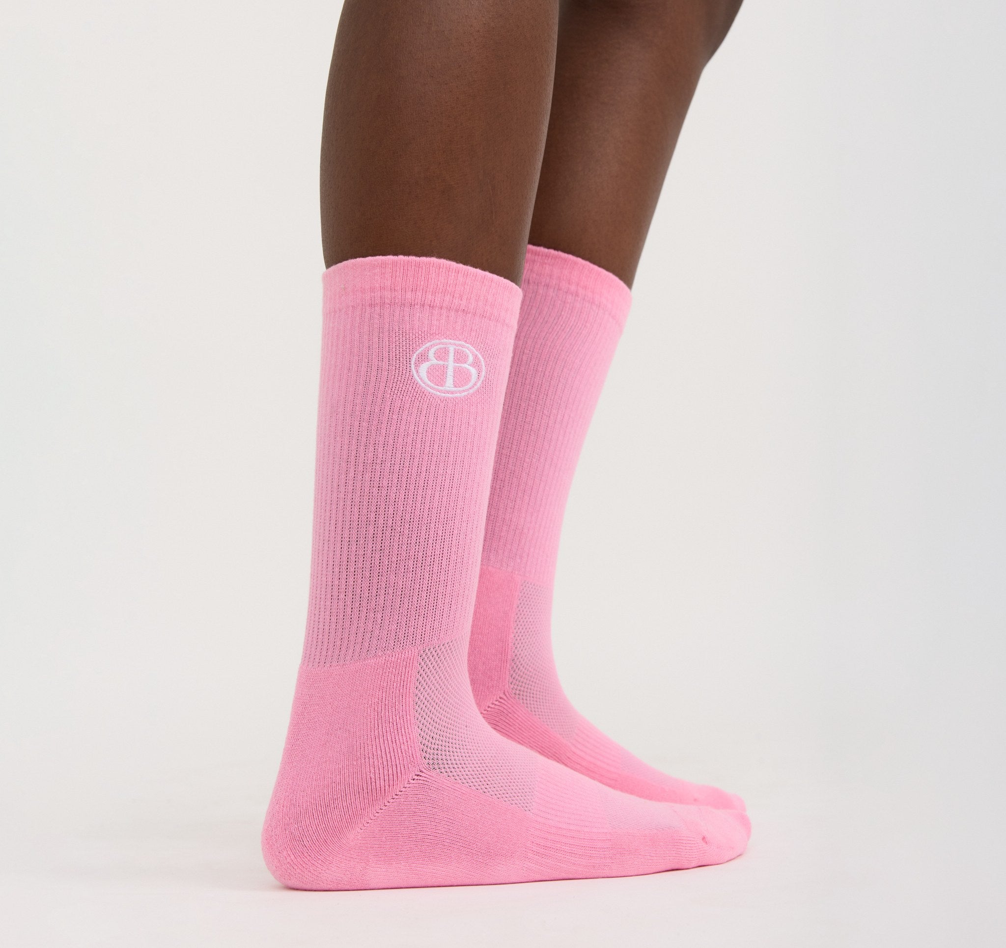 COTTON<br>Core Butterfly Crew Rib Socks