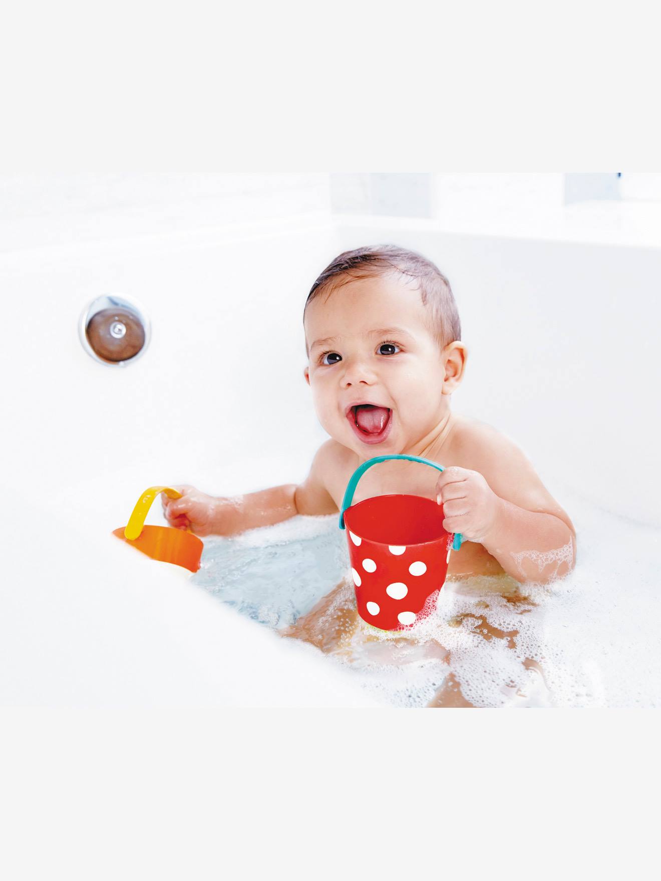 Conjunto de cubos de banheiro multicolorido HAPE