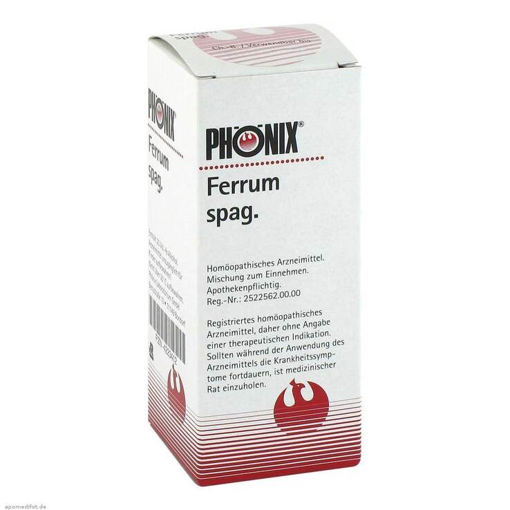 Phönix Ferrum spag. Tropfen, 100 ml