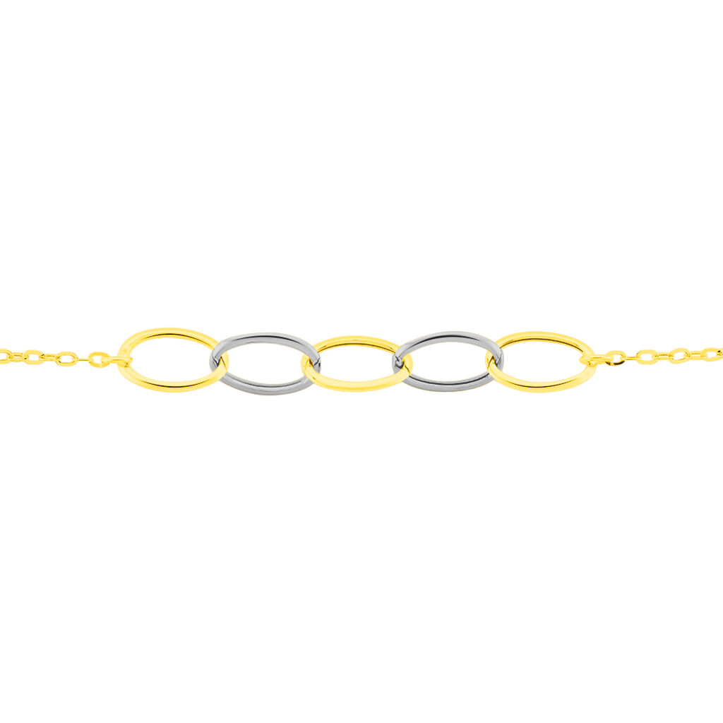 Bracelet Lucette Or Bicolore