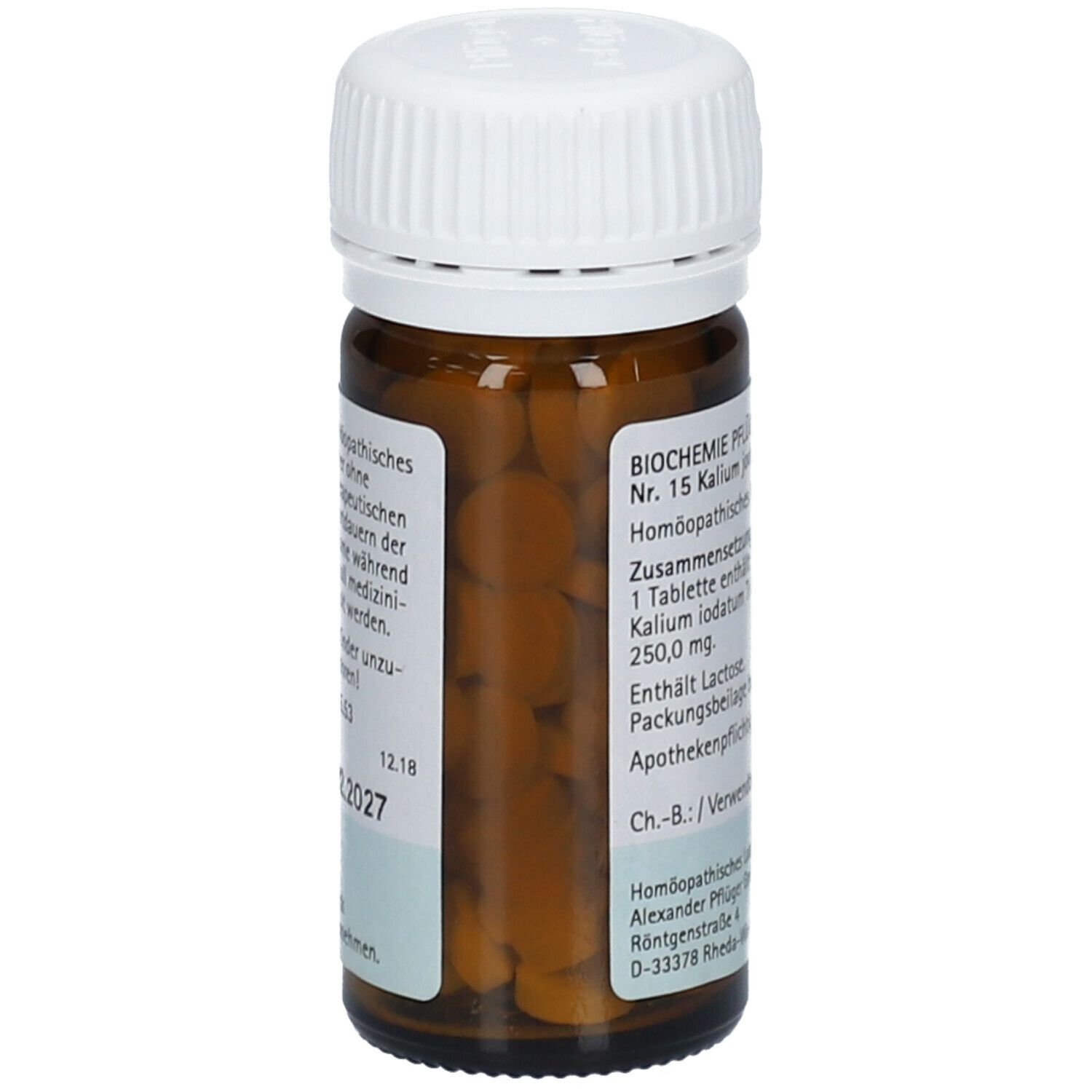 Biochemie Pflüger® Nr. 15 Kalium jodatum D6 Tabletten