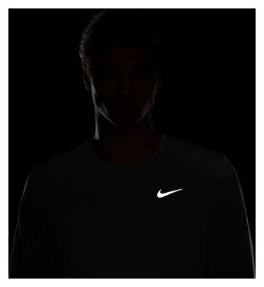 Maillot manches longues Nike Miler UV Gris Homme