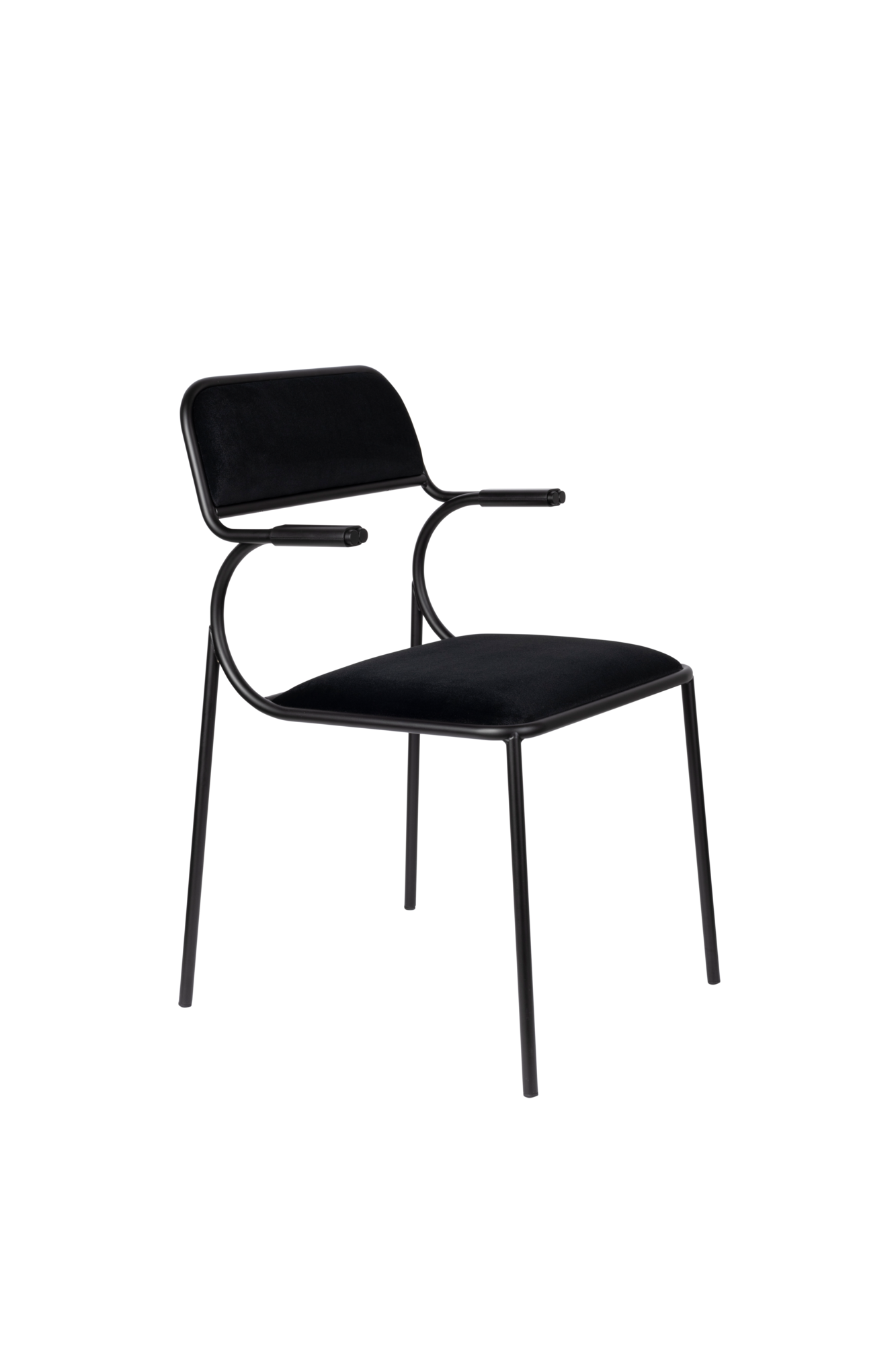 CHAIR ALBA BLACK / BLACK