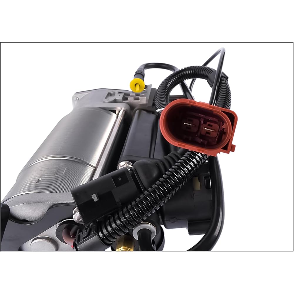 : NSGMXT Compresseur à suspension pneumatique 4F0616005E adapté pour A6 4F 4F2 4FH 4F5 C6 4F0616005 4F0616006A Système d'alimentation en air