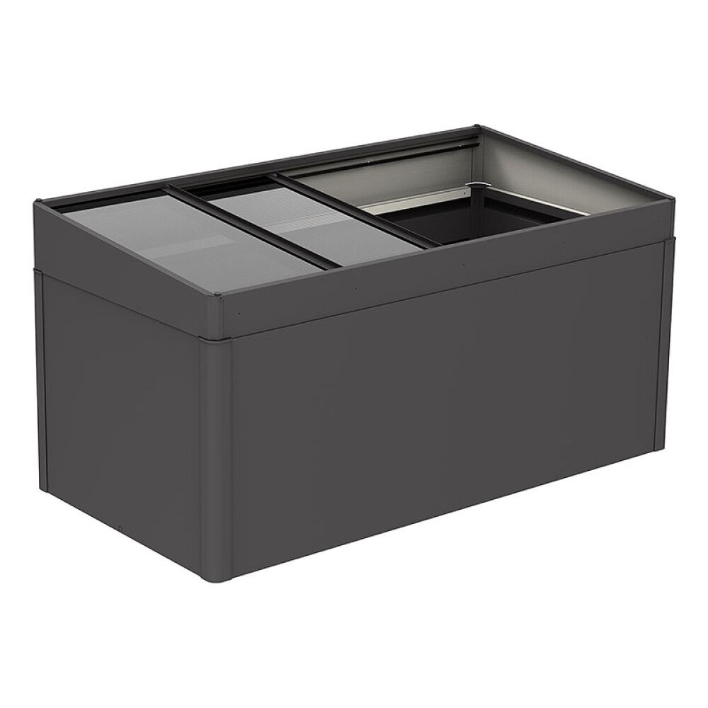 RAMME BIOHORT 2X1 METALLIC MØRKGRÅ