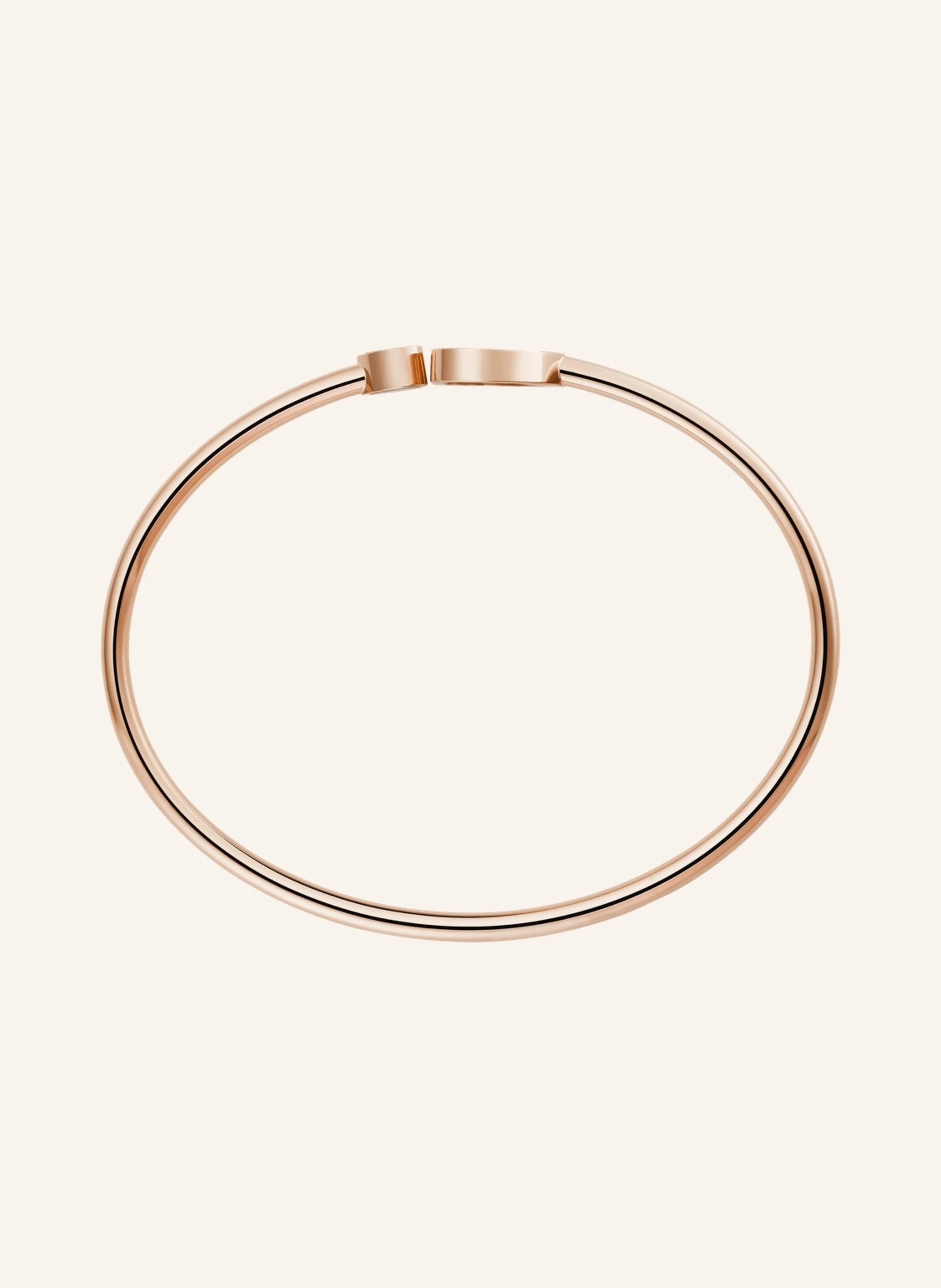 Chopard Armreif HAPPY HEARTS NAKED HEART FOUNDATION Armreif aus 18 Karat Roségold, Diamanten und rosa Perlmutt