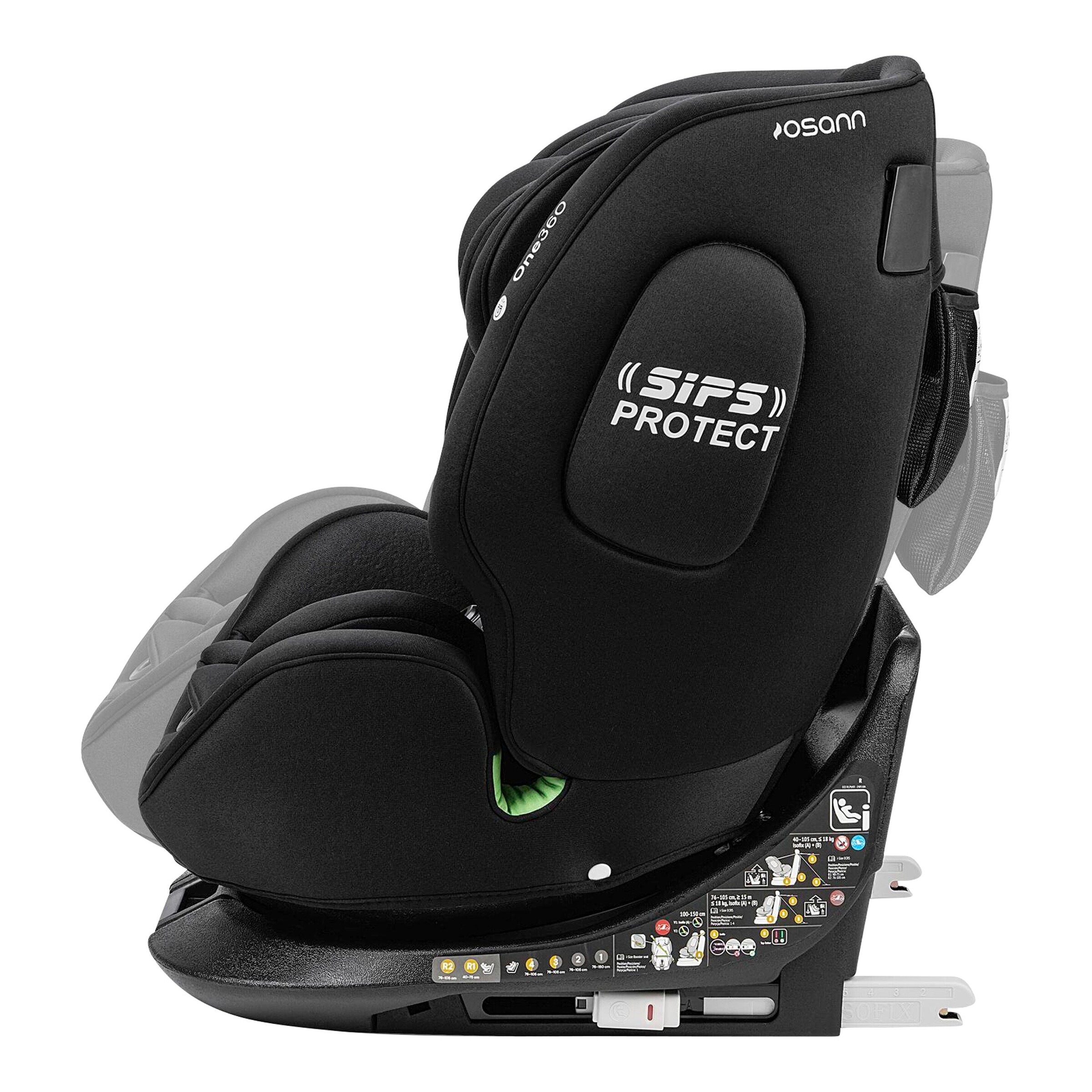 Osann Kindersitz One360 i-Size all black