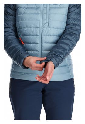 Doudoune Femme RAB Microlight Alpine Bleu Clair