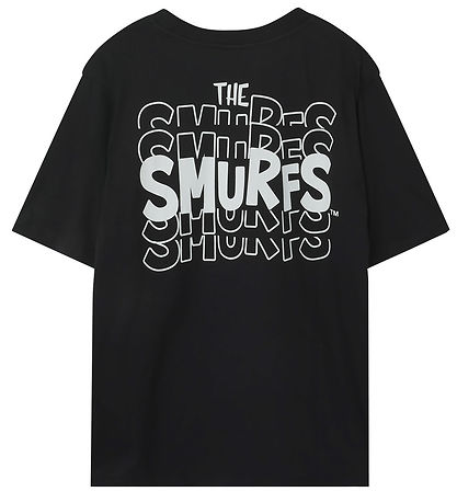 LMTD T-Shirt - NlnFordy Schlümpfe - Schwarz