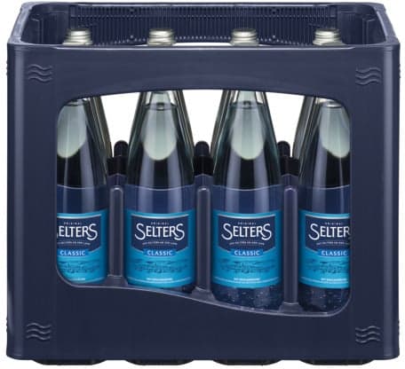 Selters Mineralwasser Classic Kiste 12x0,75 l Glas (MEHRWEG)