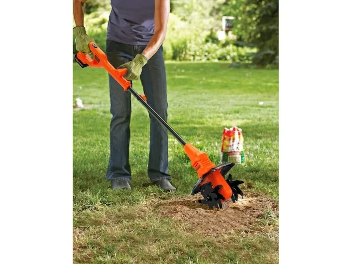 Black & Decker BETL1820L-QW, Elektrisk mini rorpind, 16 cm, Orange, Batteri, 18 V, Lithium-Ion (Li-Ion)