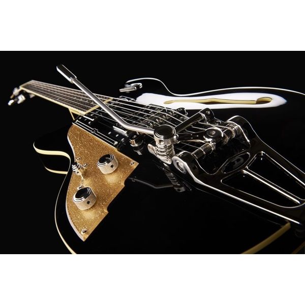 Duesenberg Starplayer TV Linkshänder Semiakustikgitarre schwarz