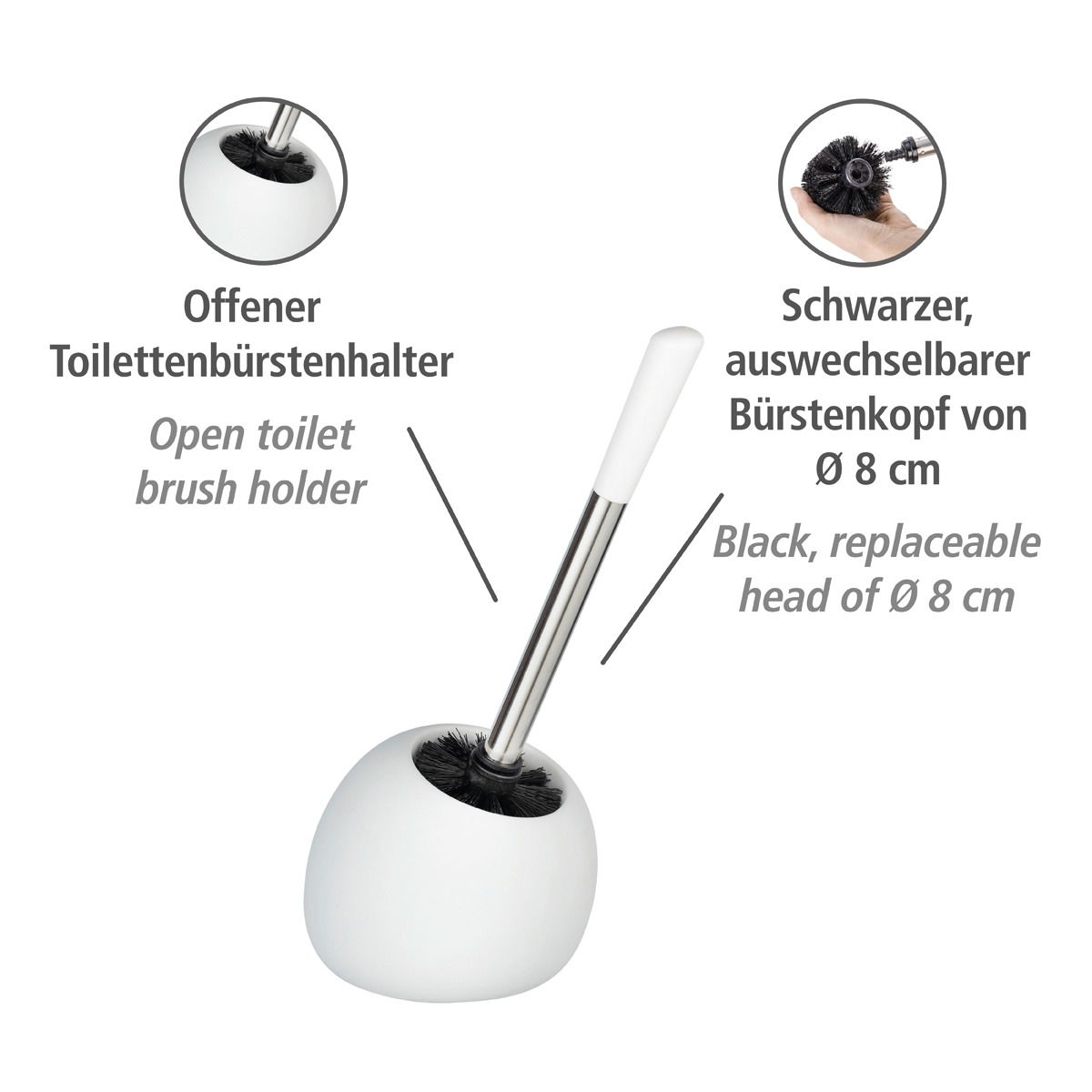 Wenko Bad-Accessoire-Set POLARIS