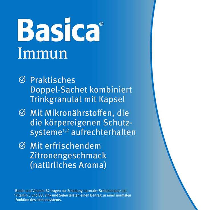 Basica Immun Trinkgranulat + Kapsel , 7 St