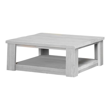 Salontafel Hilgard wit steigerhout 57 x 120 cm