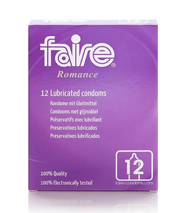 Faire Romance Condoom   Glijmiddel 12ST