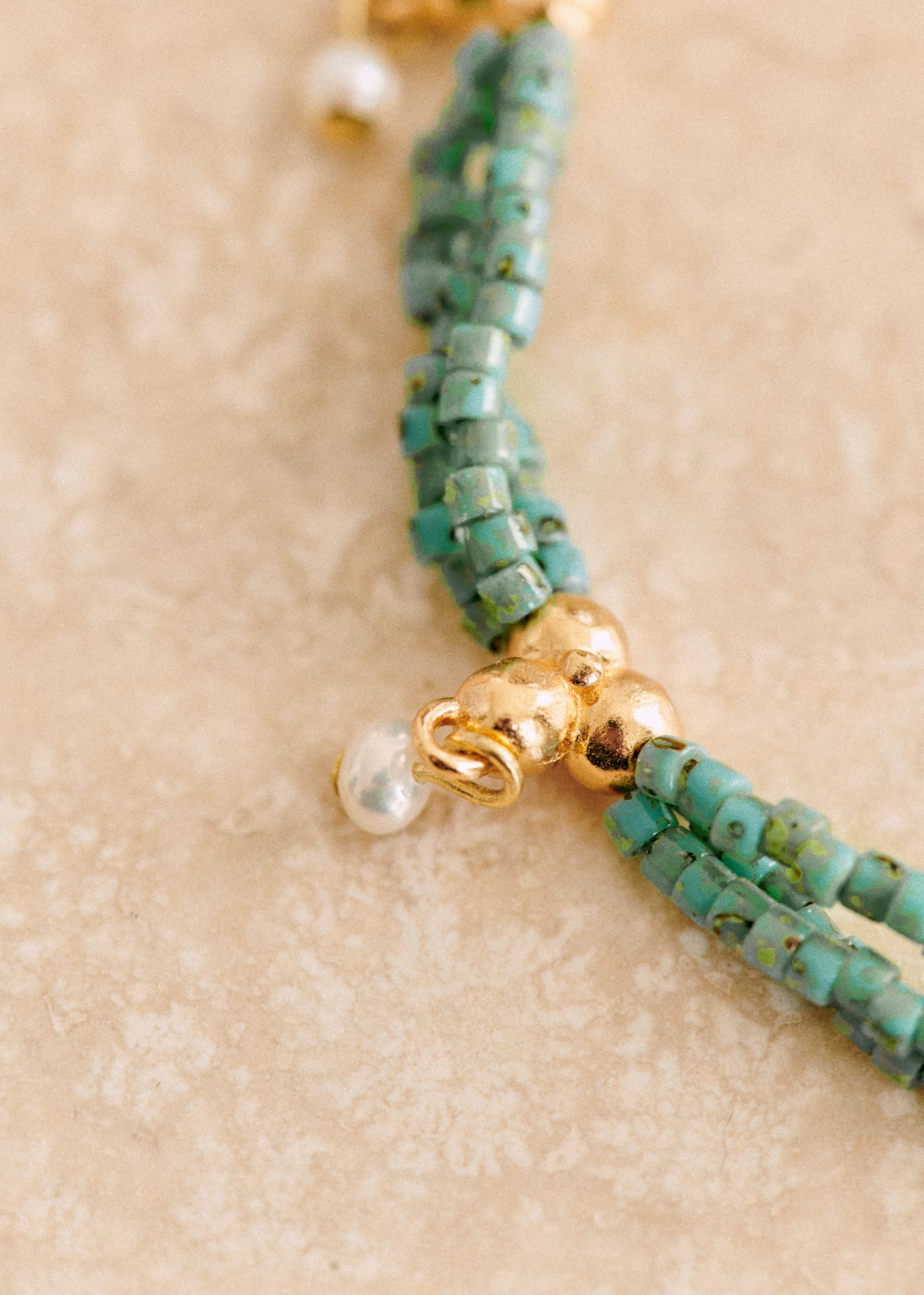 Collier Billie - Turquoise doré - E-SHOP/BIJOUX Colliers 5905816