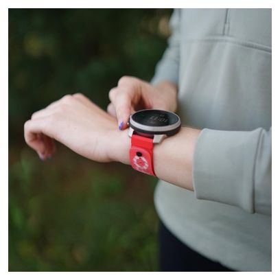 Bracelet de montre Silicone Suunto Athletic 5 22mm S M Lava Red - Rouge