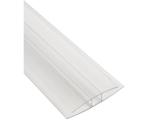 Gutta polycarbonaat H-profiel 6 mm voor dubbelwandige platen 2000 mm