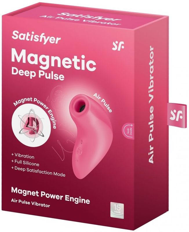 Satisfyer Magnetic Deep Pulse - Roze