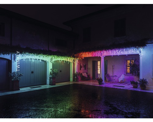 Twinkly LED lichtsnoer, 190 LED's, warm wit en veelkleurig licht, incl. Wi-Fi en app-bediening