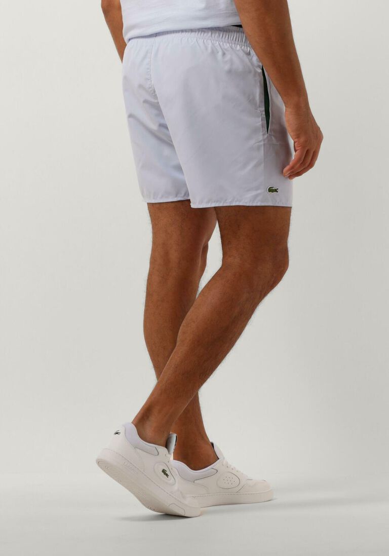 LACOSTE lichtblauwe lacoste  1mh1 men's swimming trunks