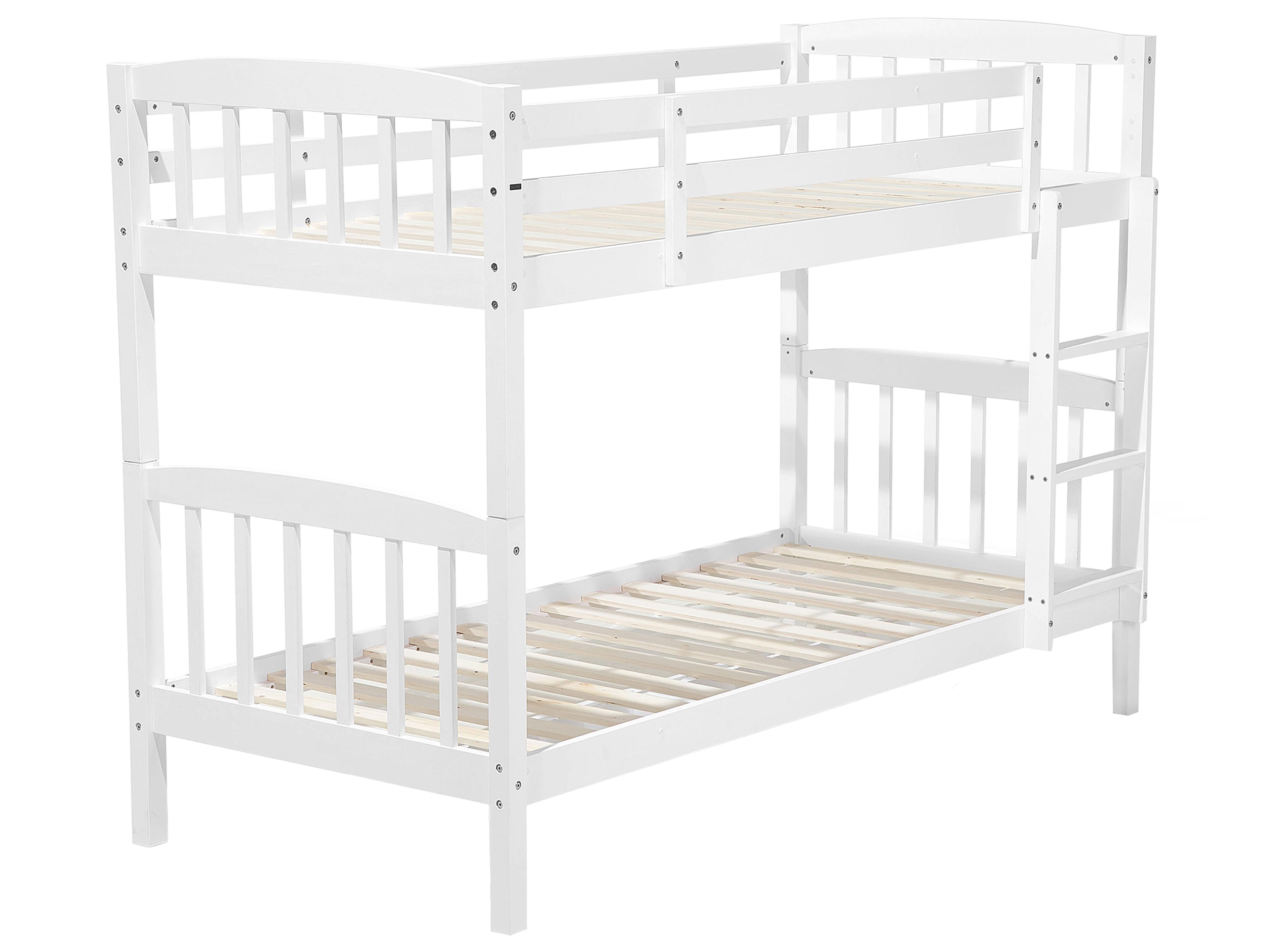 Hoogslaper Dennenhout REVIN 90 x 200 cm Wit