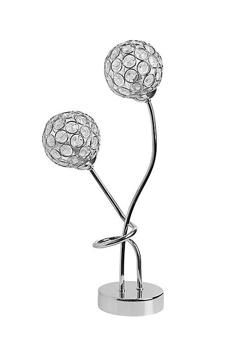 Lampe à poser Mantus 2 ampoules G9 IP20 argent