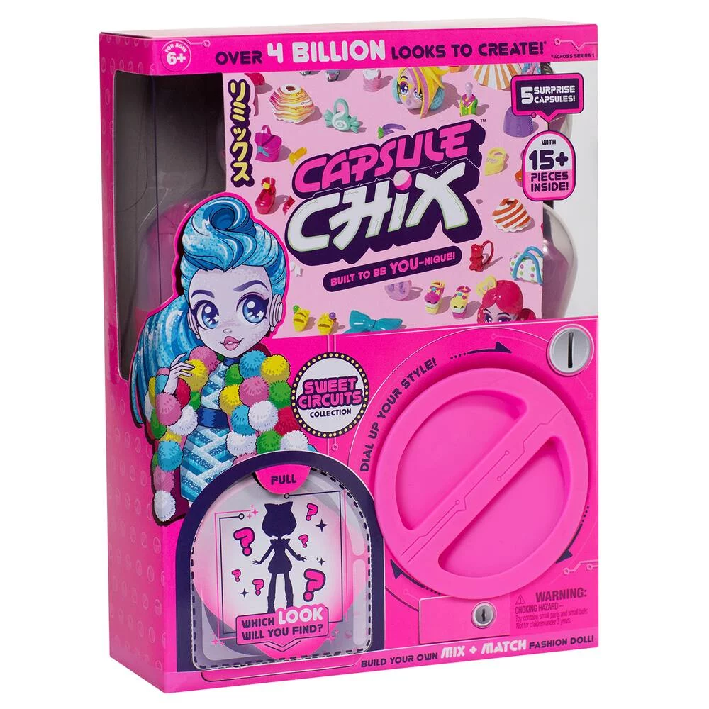 POUPEE SWEET CIRCUITS 12 CM - CAPSULE CHIX