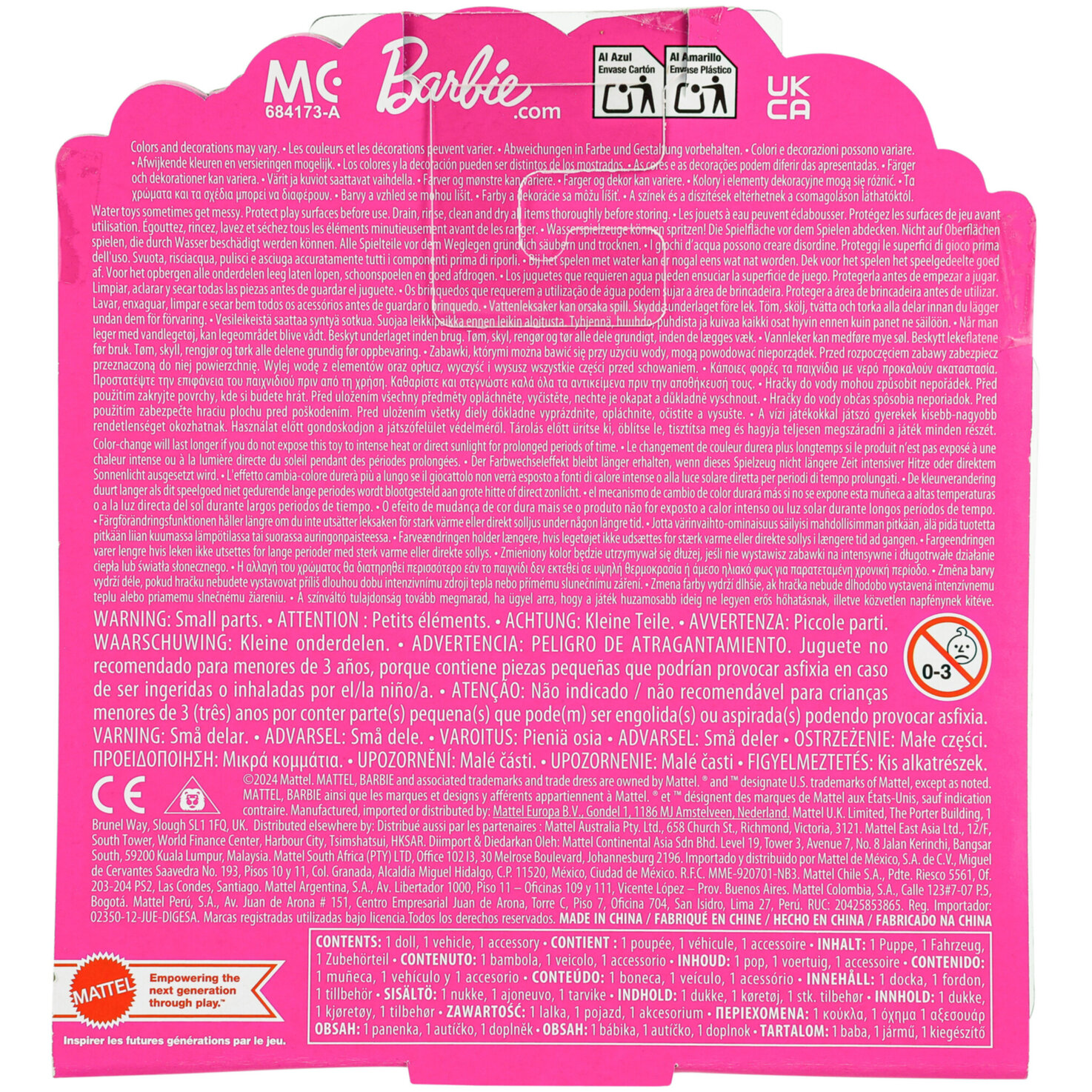 Mini BarbieLand Convertible
