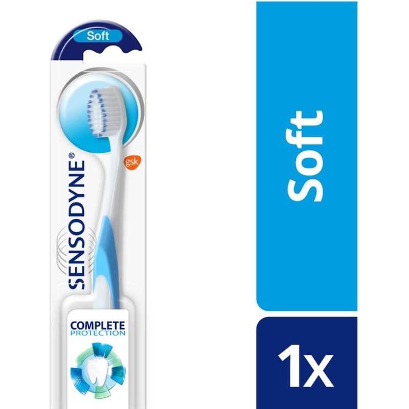 Sensodyne soft complete protection brosse a dents