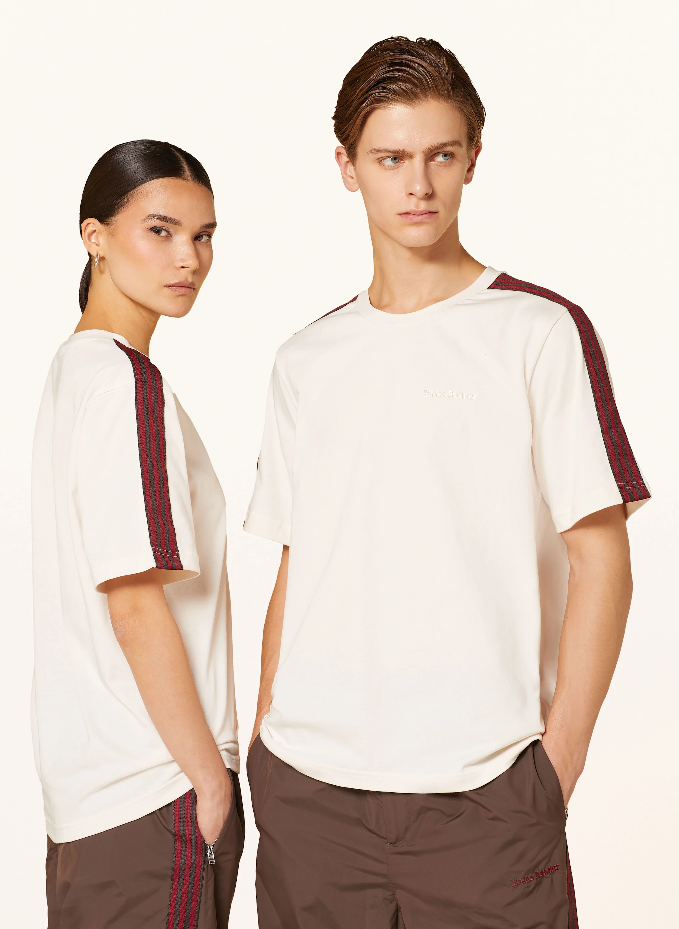 adidas T-Shirt WALES BONNER mit Galonstreifen