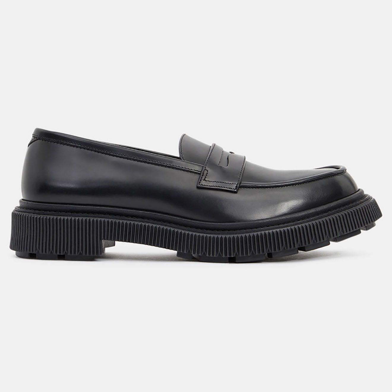 Adieu Mocassins en Cuir Type 159 noirs
