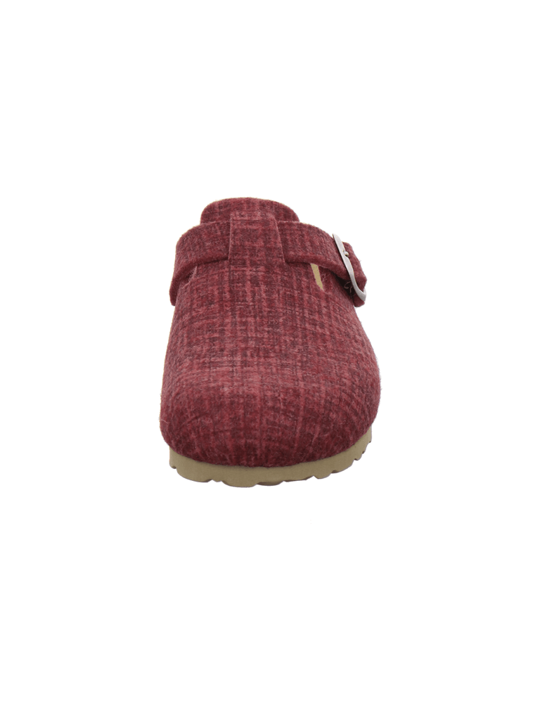 Filz Hausschuhe Damen bordo