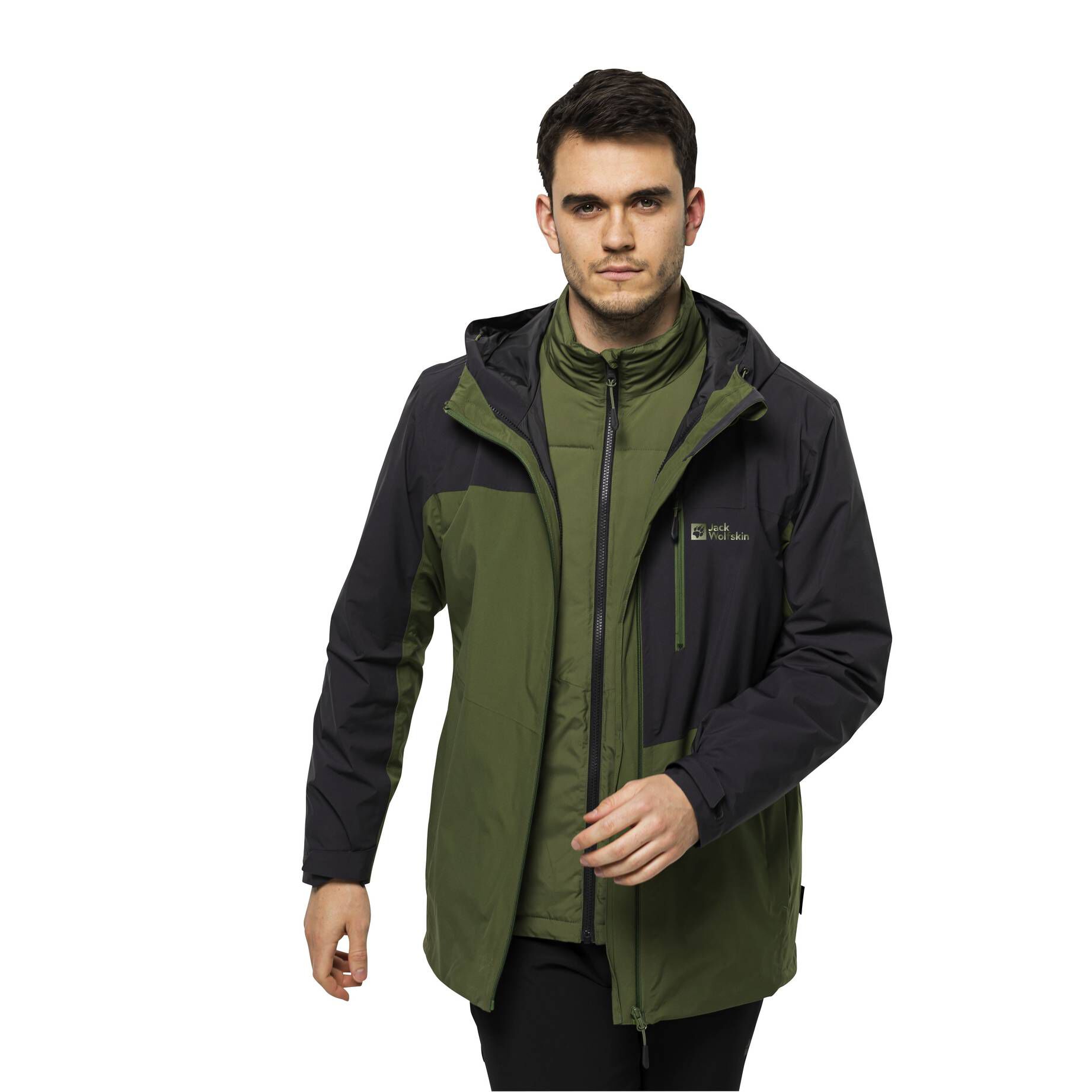 Jack Wolfskin| Herren Bergjacke FELDBERG 3 IN 1