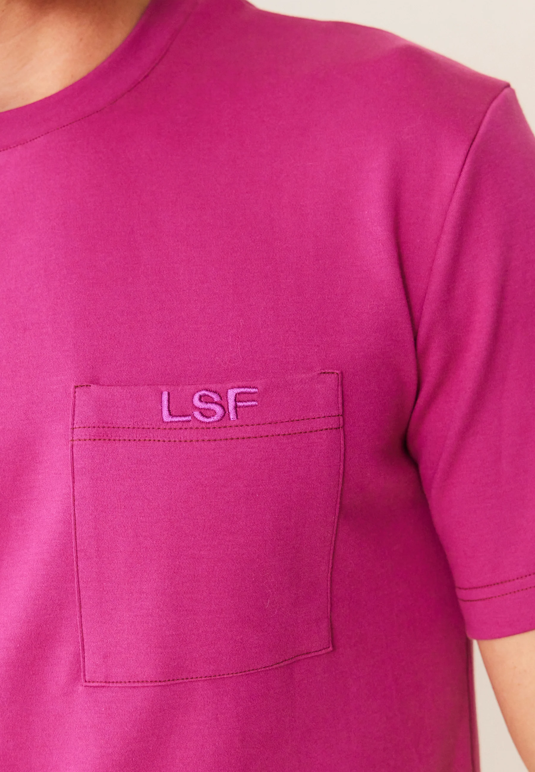 T-shirt Homme en coton-Sasha Betterave