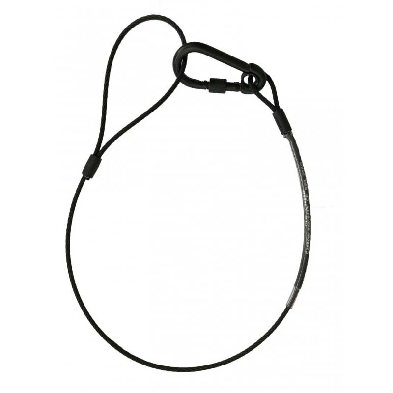Doughty C284412001 Veiligheidskabel 120 cm zwart 36 kg
