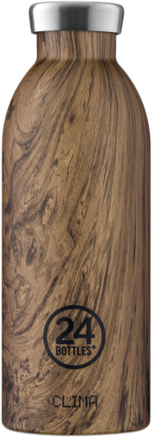 24Bottles Clima 500 ml - Termoflaske - Sequoia Wood Træ