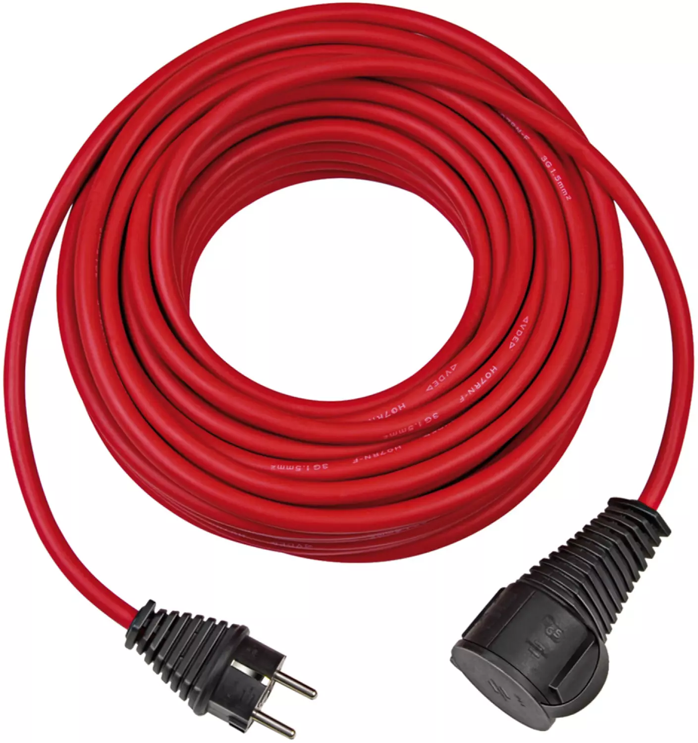 Brennenstuhl 1167830 Verlengsnoer voor bouwplaatsen IP44 - H07RN-F 3G1,5 - 25m