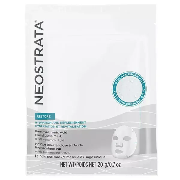 Máscara de Biocelulose Neostrata com Ácido Hialurônico Puro 20g