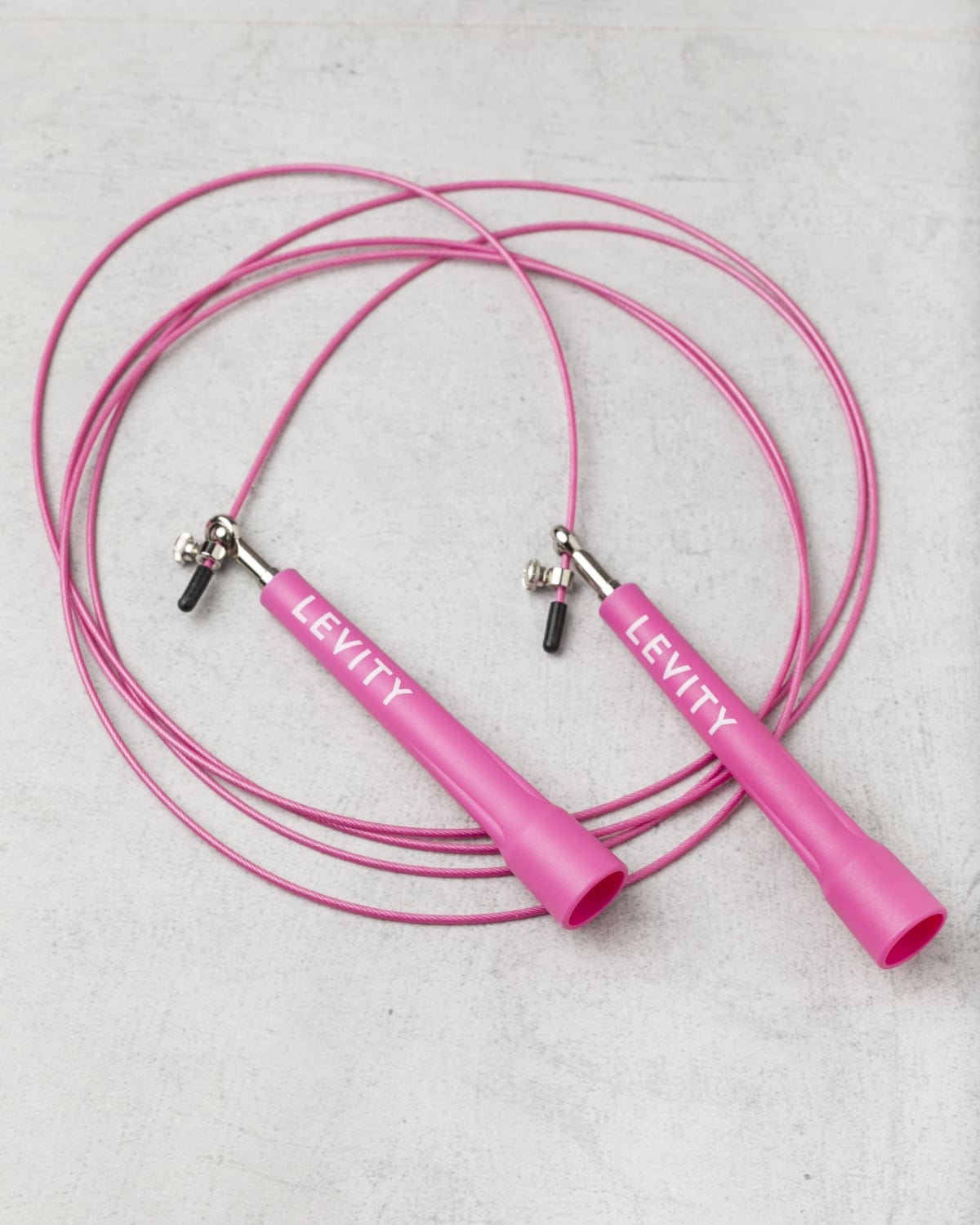 LEVITY Full Metal Speed Rope Pink