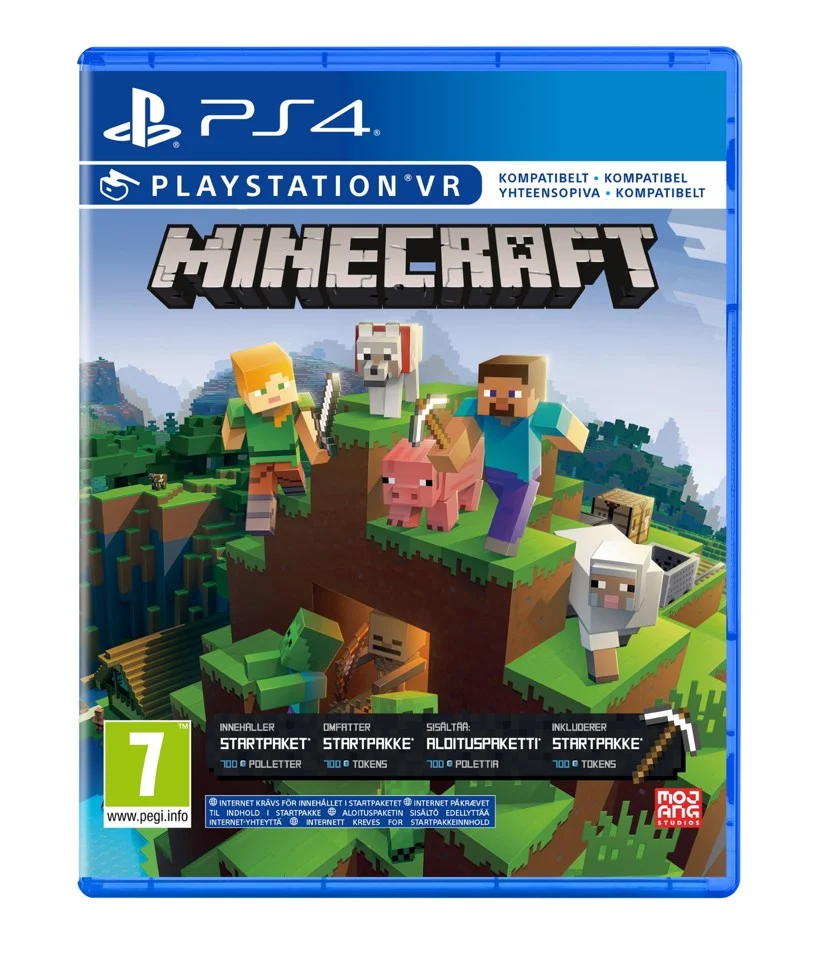 Minecraft: Starterpack (Nordic) (PSVR)- PlayStation 4