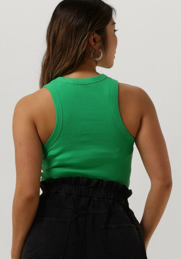 SCOTCH & SODA groene scotch & soda top racer tank