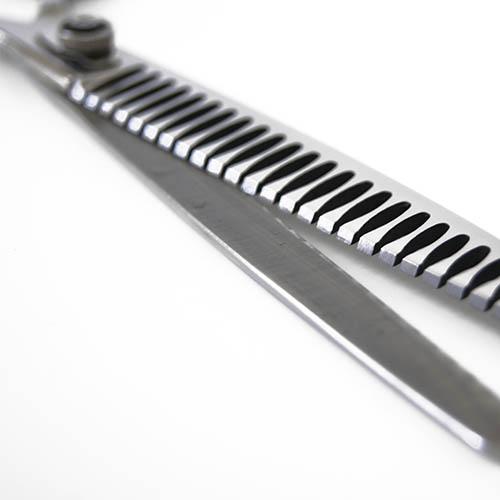 Tesoura de Escultura Ibanez Zyklon, 28 Dentes, para Tosa de Cães
