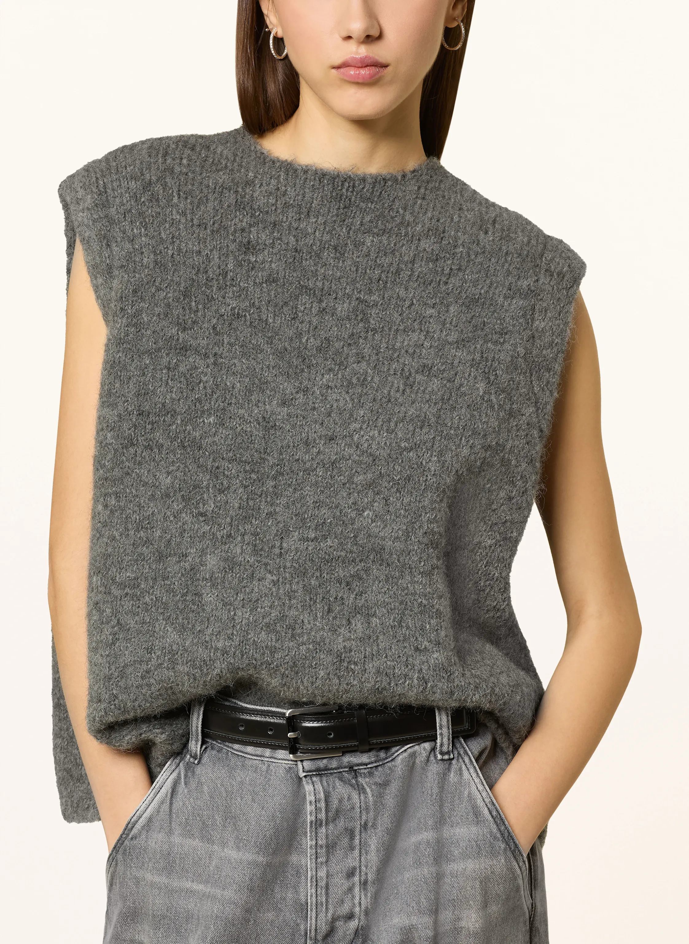 black palms Strickshirt TEYA aus Alpaka