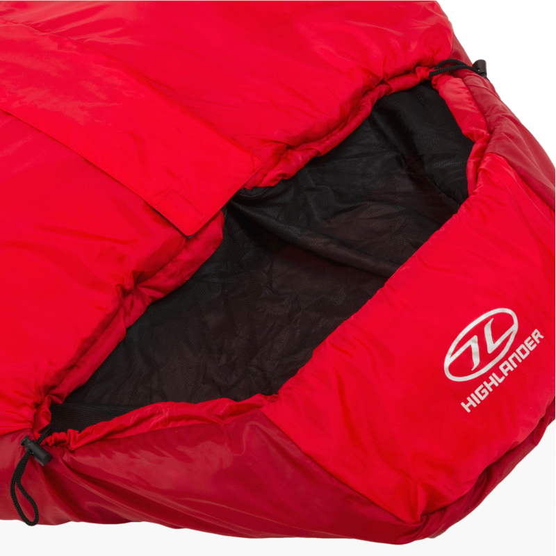 Highlander Trekker 150 mummyslaapzak - Black