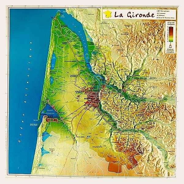 GEORELIEF - GEORELIEF D33 GIRONDE 31X31